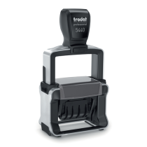Trodat 5440 Custom Self-Inking Date Stamp with 2 color Ink Pad