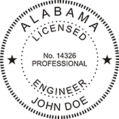 Alabama Pro Engineer<BR>Electronic Seal